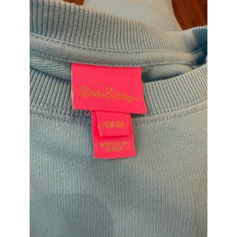 Lilly Pulitzer girls sweatshirt size S - Picture 3 of 5